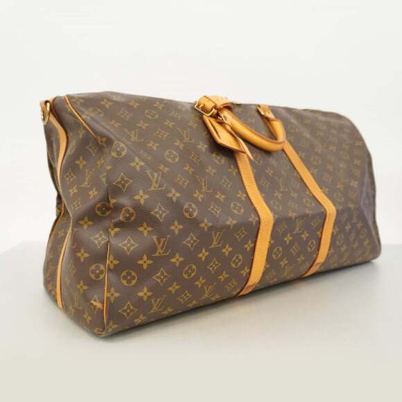 LOUIS VUITTON Authentic Brown Monogram Boston Bag - Picture 2 of 16